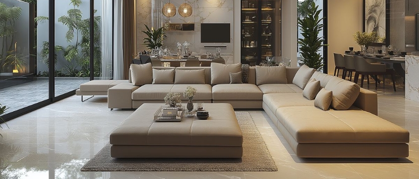 L Shaped Corner Sofa Set