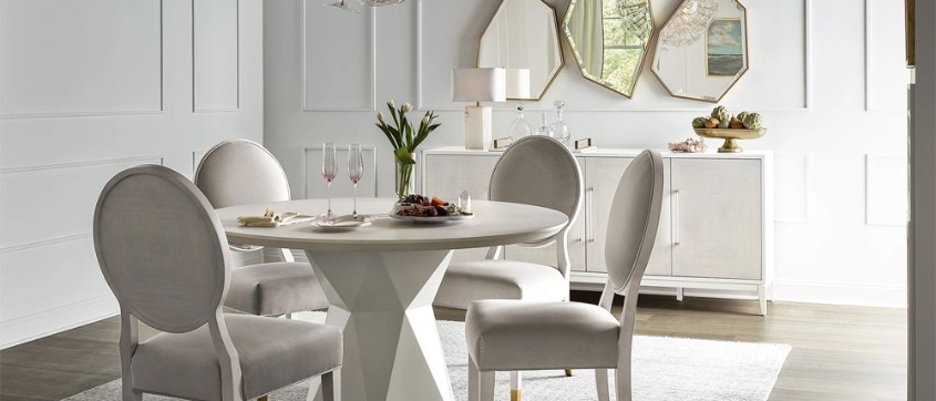 5 Seater Round Dining Table Set